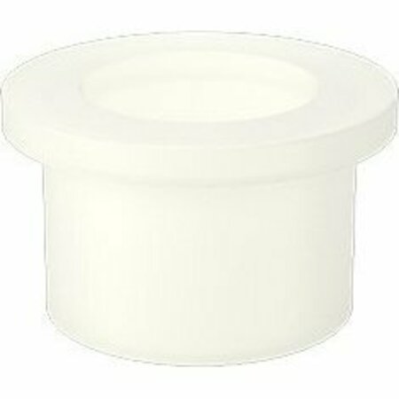 BSC PREFERRED Electrical-Insulating Nylon 6/6 Sleeve Washer for 3/8 Screw Size 0.374 Overall Height, 100PK 91145A276